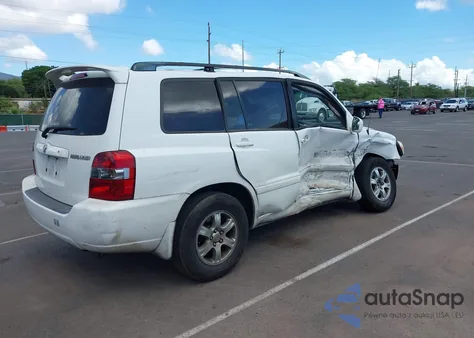 2005 Toyota Highlander Limited V6/V6 from USA, damaged, VIN JTEGP21A850056476